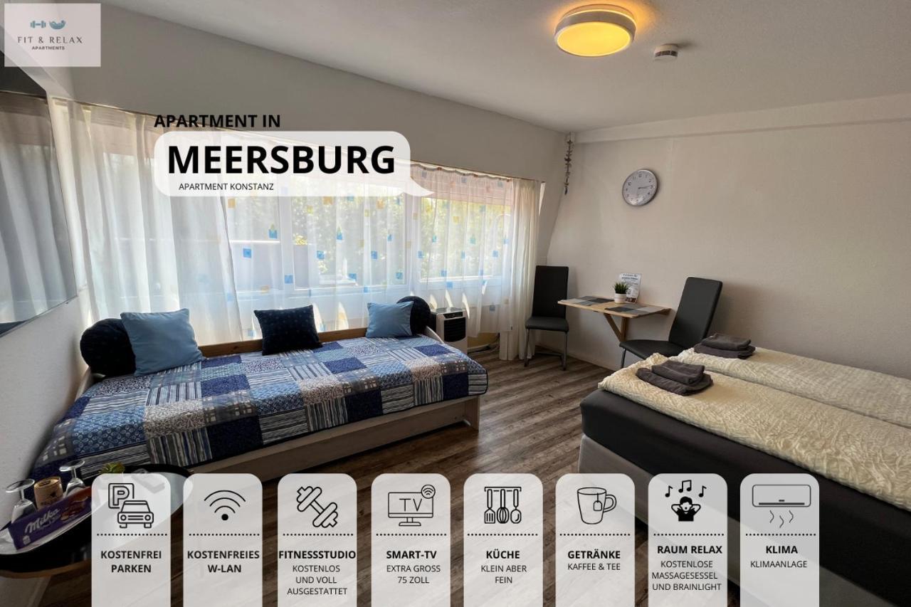 Fit-Relax Apartments Meersburg Mit Eigenem Sportstudio Dış mekan fotoğraf